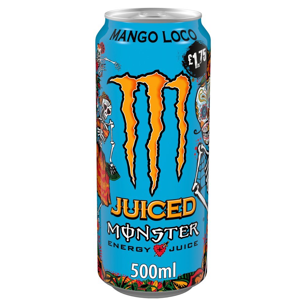 Monster Energy Drink Mango Loco 500ml - Inspire Newquay