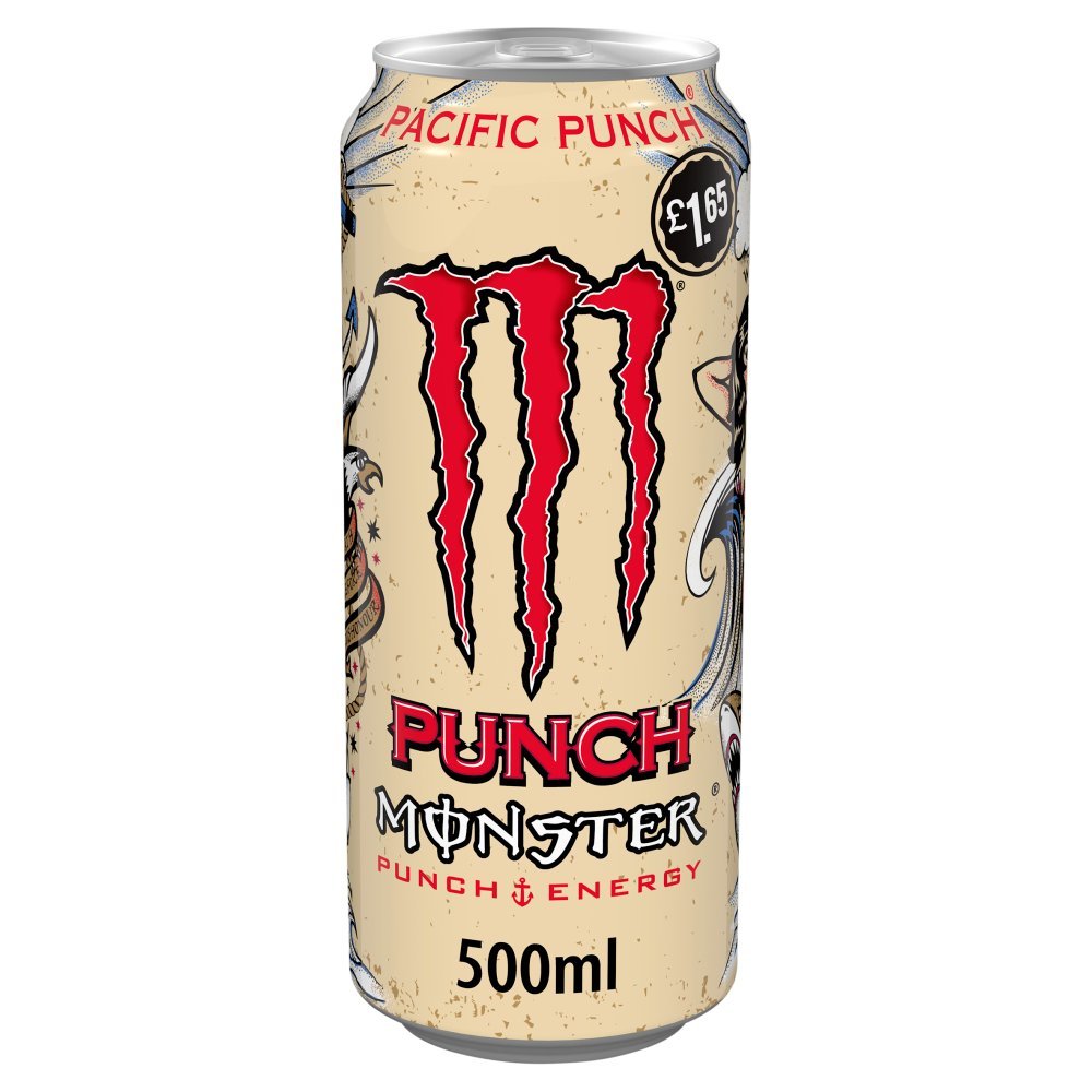 Monster Energy Drink Pacific Punch 500ml - Inspire Newquay