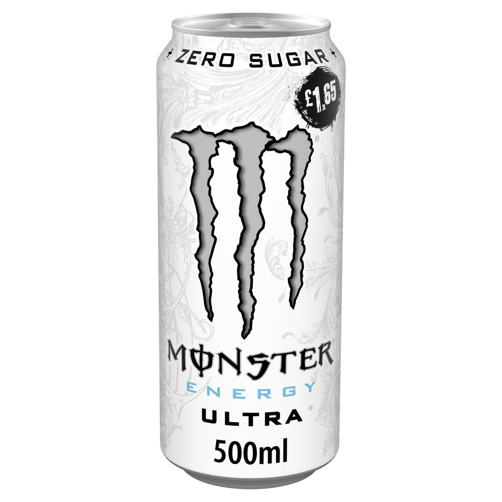 Monster Energy Drink Ultra Zero Sugar 500ml - Inspire Newquay