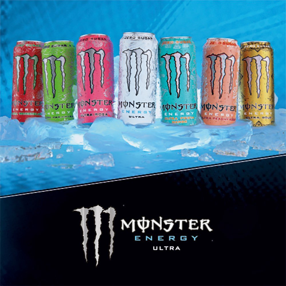 Monster Ultra Strawberry 500ml - Inspire Newquay
