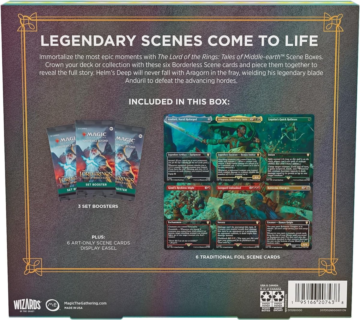 MTG: LOTR: Tales of Middle-earth Scene Box - Aragorn at Helm’s Deep - Inspire Newquay