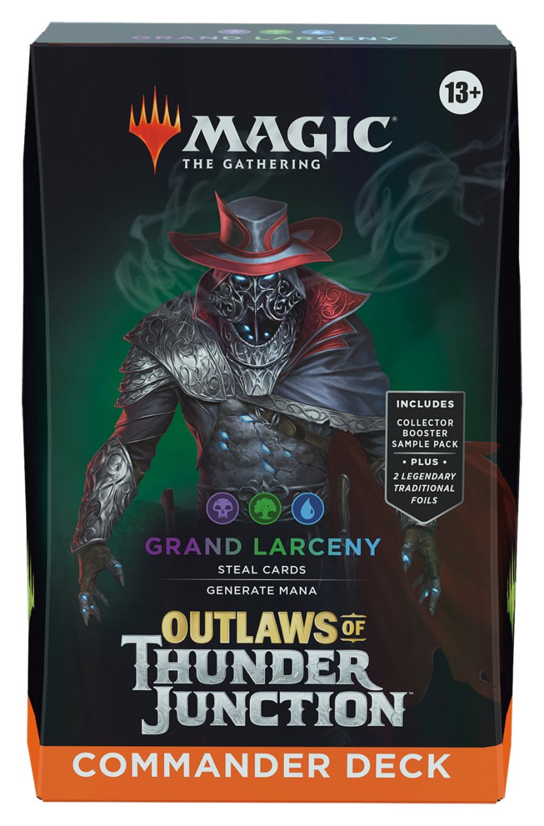 MTG - Outlaws of Thunder Junction Commander Decks (4 Designs) - Inspire Newquay