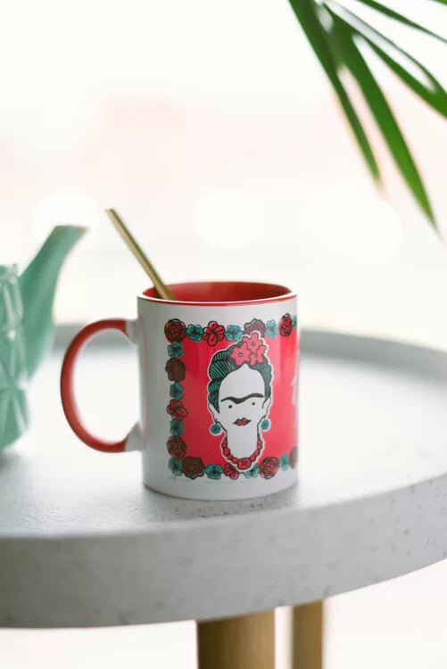 Mug Frida Kahlo - Wings To Fly - Inspire Newquay