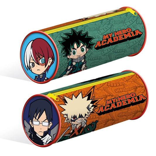 My Hero Academia (Chibi) Barrel Pencil Case - Inspire Newquay