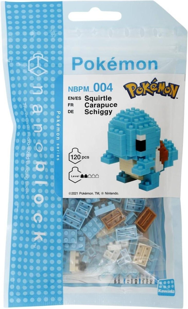 Nanoblock: Pokemon - Squirtle - Inspire Newquay