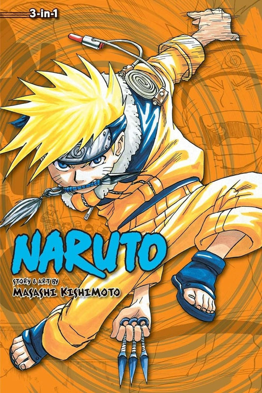 Naruto (3-in-1 Edition) Vol 2 - Inspire Newquay