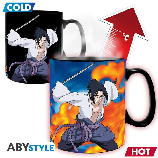 NARUTO SHIPPUDEN Heat Change Mug Duel King size - Inspire Newquay