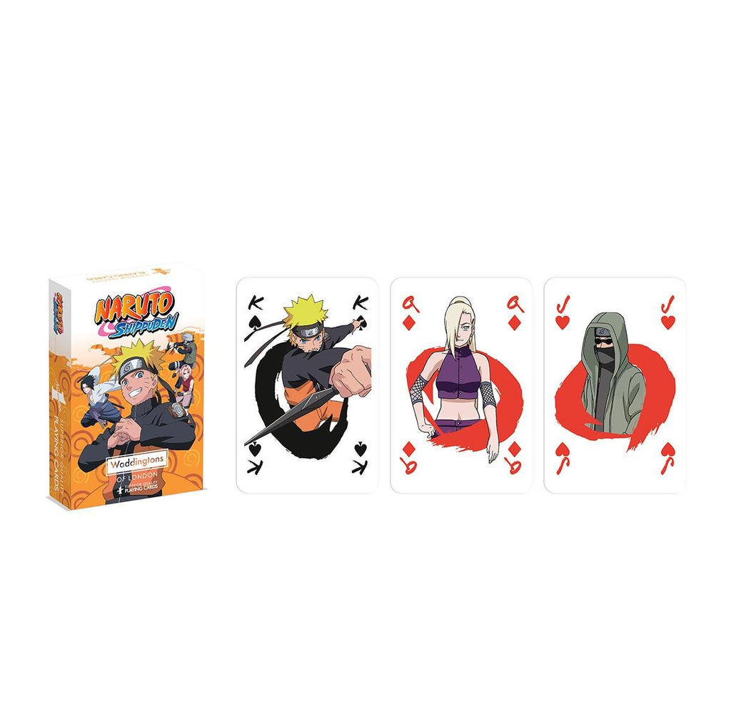 Naruto Waddingtons Number 1 Playing Cards - Inspire Newquay