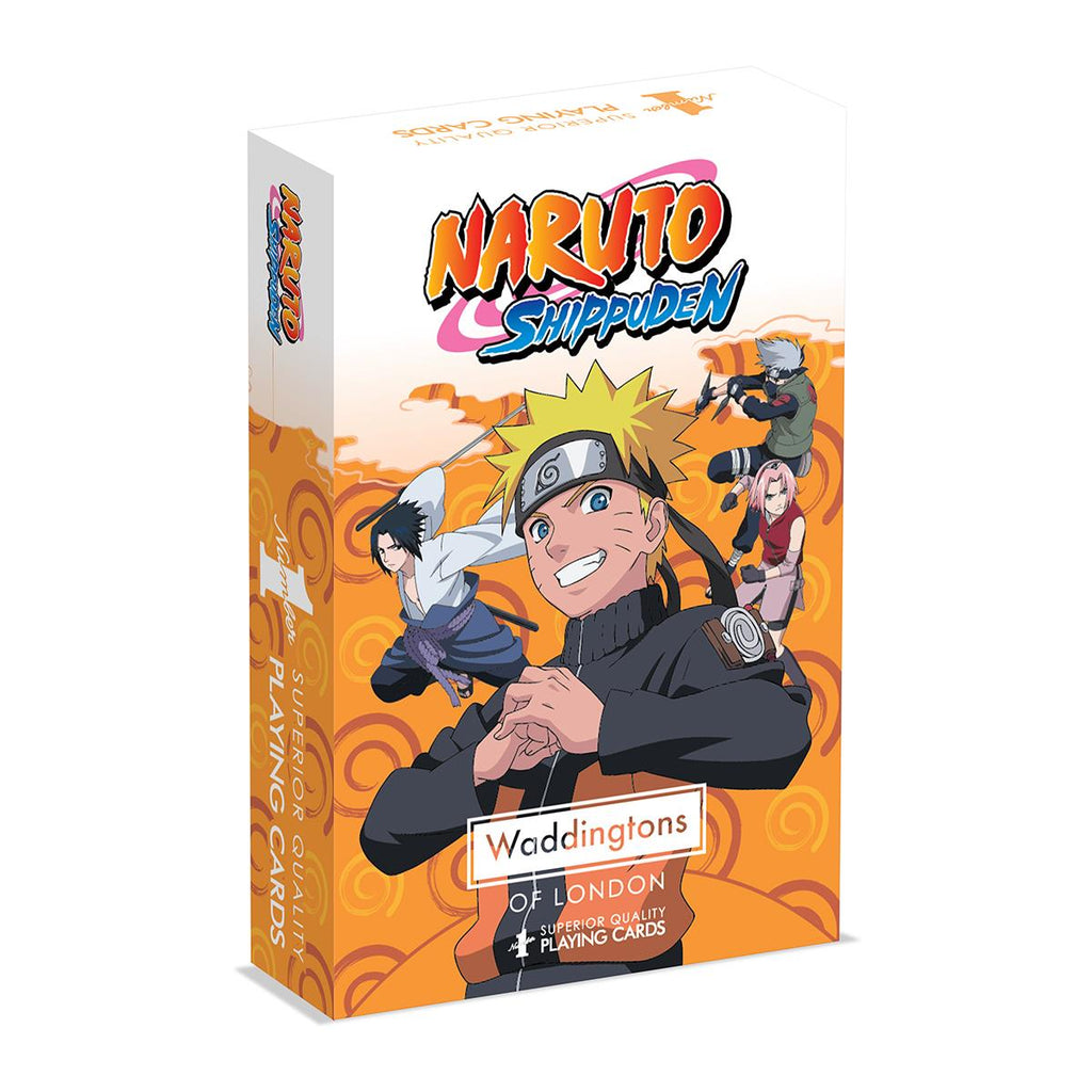 Naruto Waddingtons Number 1 Playing Cards - Inspire Newquay