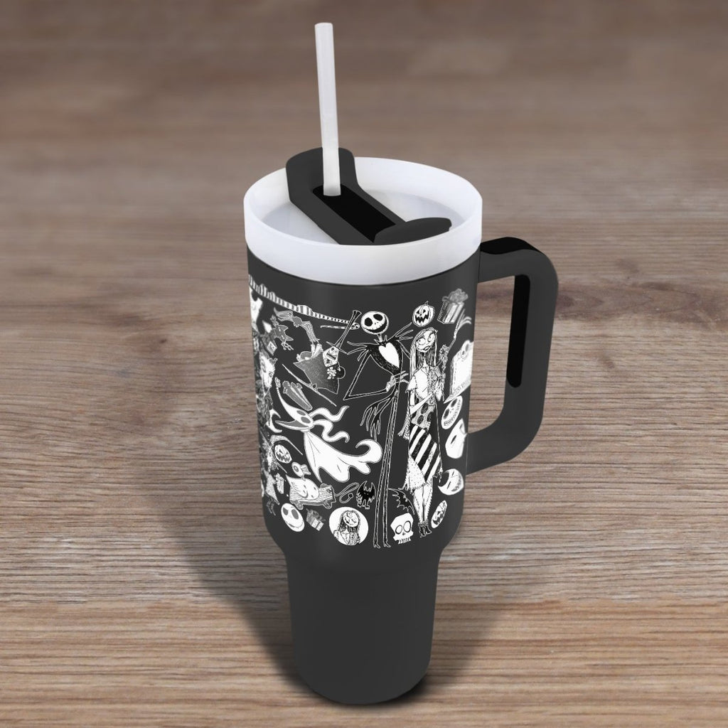 Nightmare Before Christmas 40oz Tumbler - Inspire Newquay