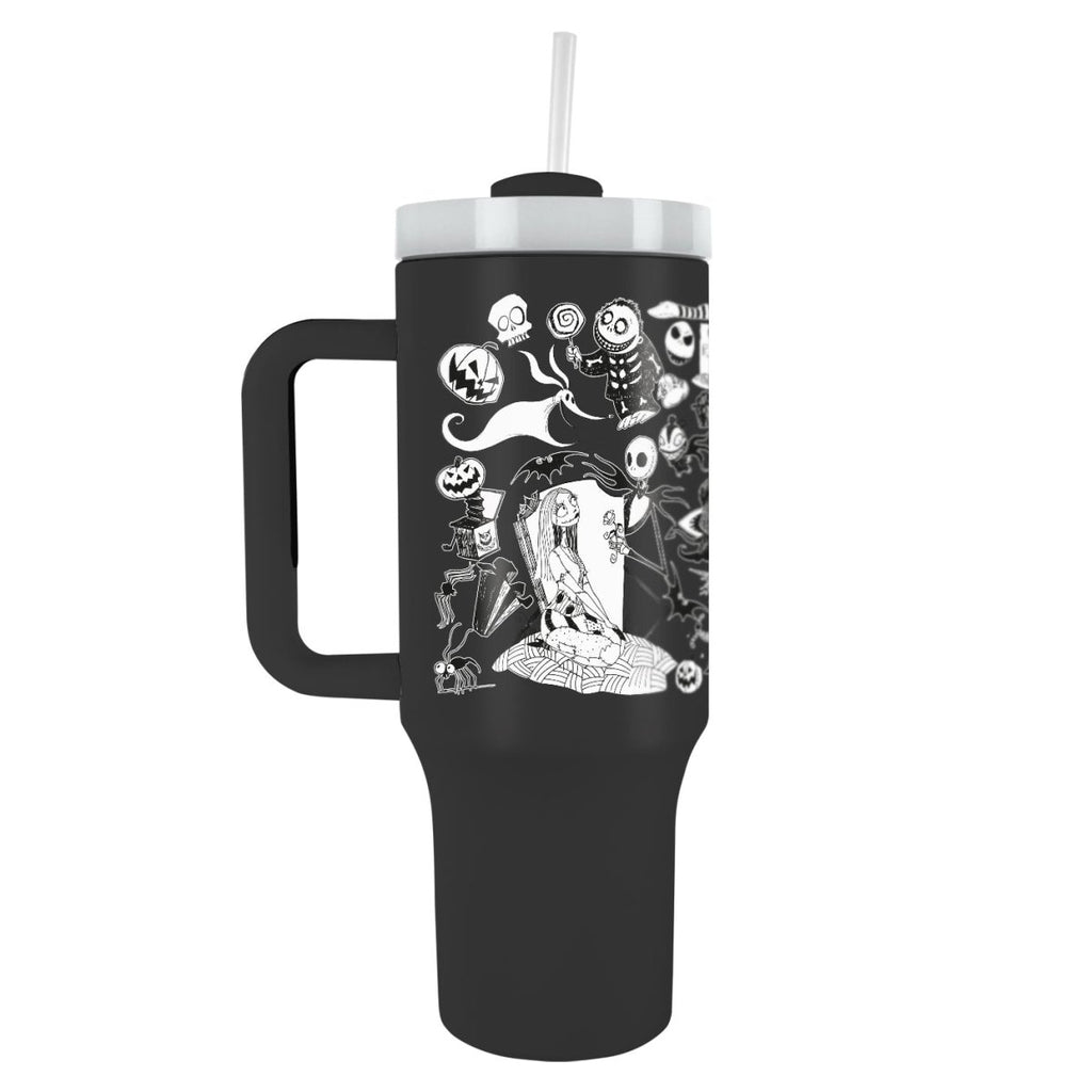 Nightmare Before Christmas 40oz Tumbler - Inspire Newquay
