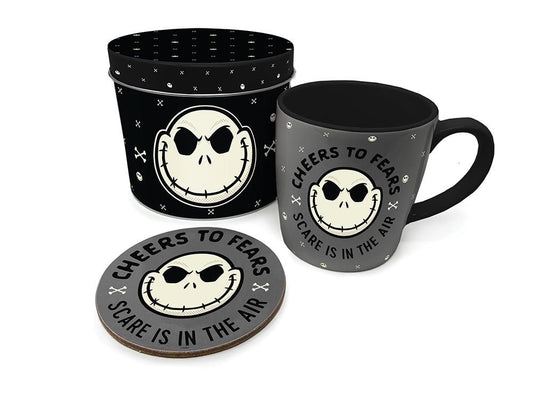 Nightmare Before Christmas (Cheers And Fears) Mug And Tin Set - Inspire Newquay