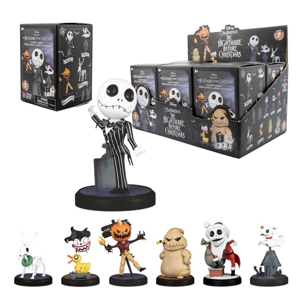 Nightmare Before Christmas Classic Series Hero Box (1 Random Supplied) - Inspire Newquay