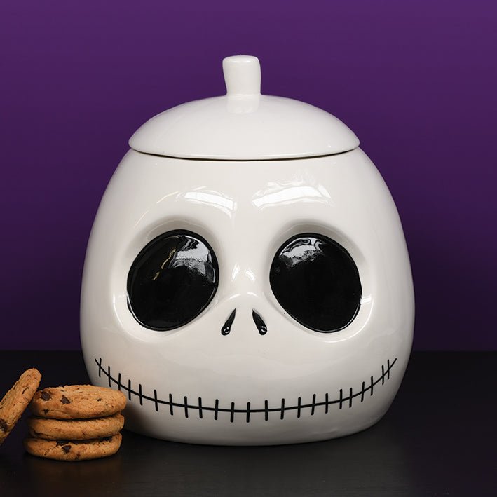 Nightmare Before Christmas Jack Head Cookie Jar - Inspire Newquay