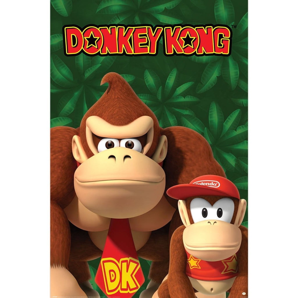 Nintendo (Donkey Kong And Diddy Kong) Maxi Poster - Inspire Newquay