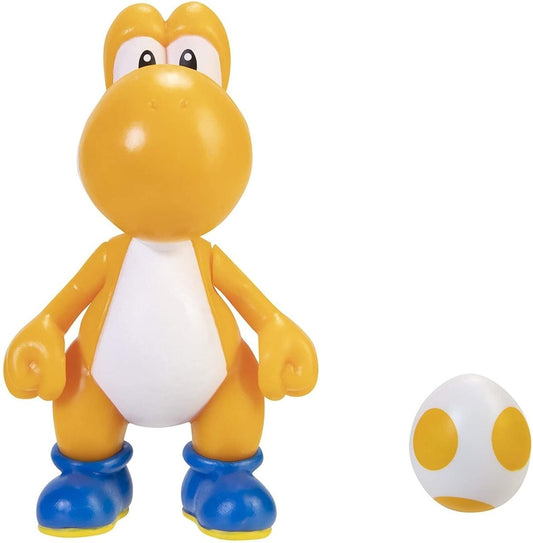 Nintendo Super Mario 10cm Figure Orange Yoshi with Egg - Inspire Newquay