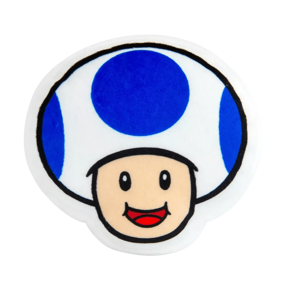 Nintendo: Super Mario: Club Mocchi - Mocchi Junior Plush: Blue Toad - Inspire Newquay
