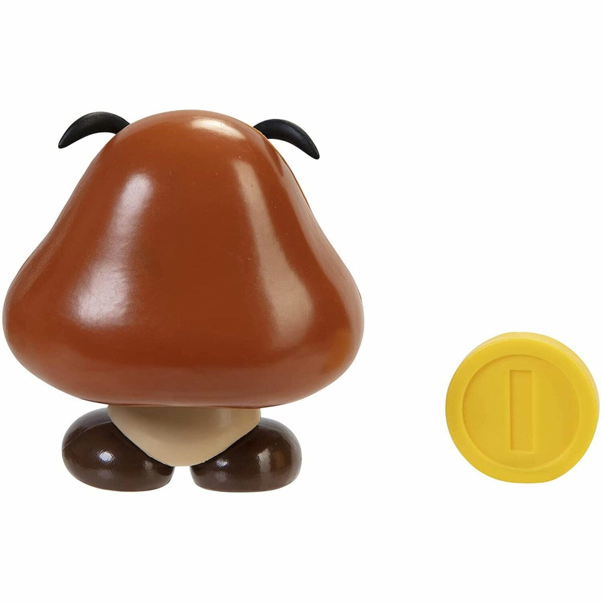 Nintendo Super Mario Goomba 10cm Figure With Coin - Inspire Newquay