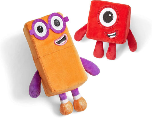 Numberblocks One and Two Plush Toys - Inspire Newquay