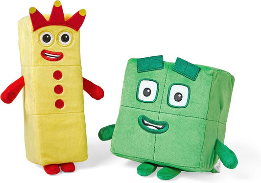 Numberblocks Plush Three & Four Playful Pals - Inspire Newquay