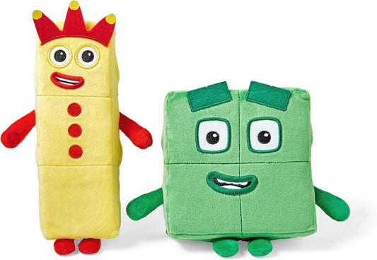 Numberblocks Plush Three & Four Playful Pals - Inspire Newquay