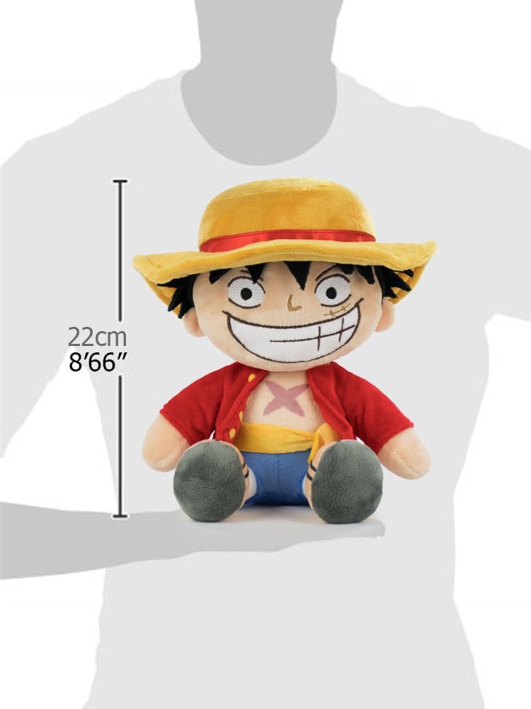 One Piece 25cm Luffy Plush - Inspire Newquay