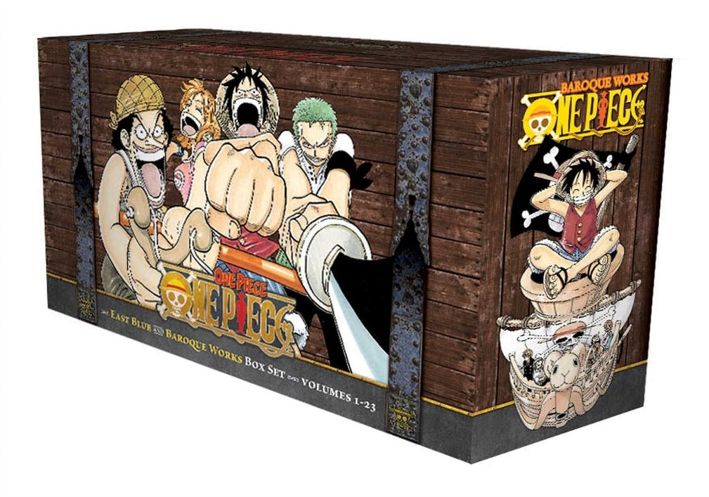 One Piece Box Set 1: East Blue and Baroque Works: Volumes 1 - 23 - Inspire Newquay