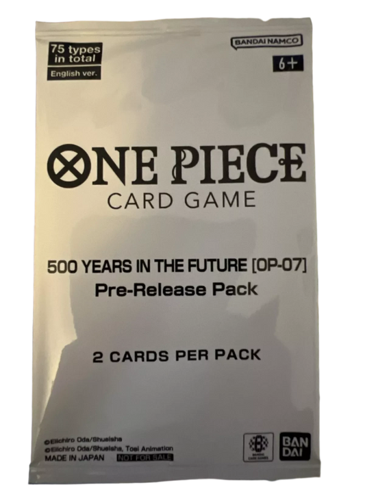 One Piece Card Game - 500 Years in the Future (op - 07) Pre - release Pack - Inspire Newquay