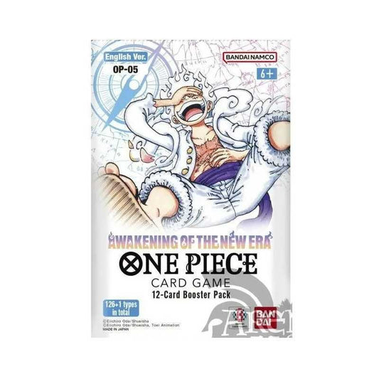 One Piece Card Game: Awakening of the New Era - Single Booster Pack (12 Cards) - Inspire Newquay