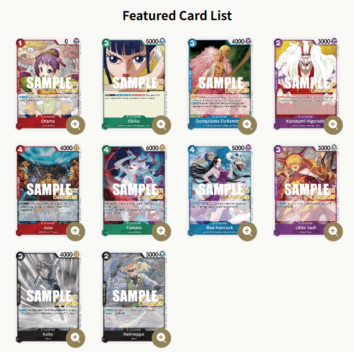 One Piece Card Game Judge Pack Vol.1 - Sealed - Inspire Newquay