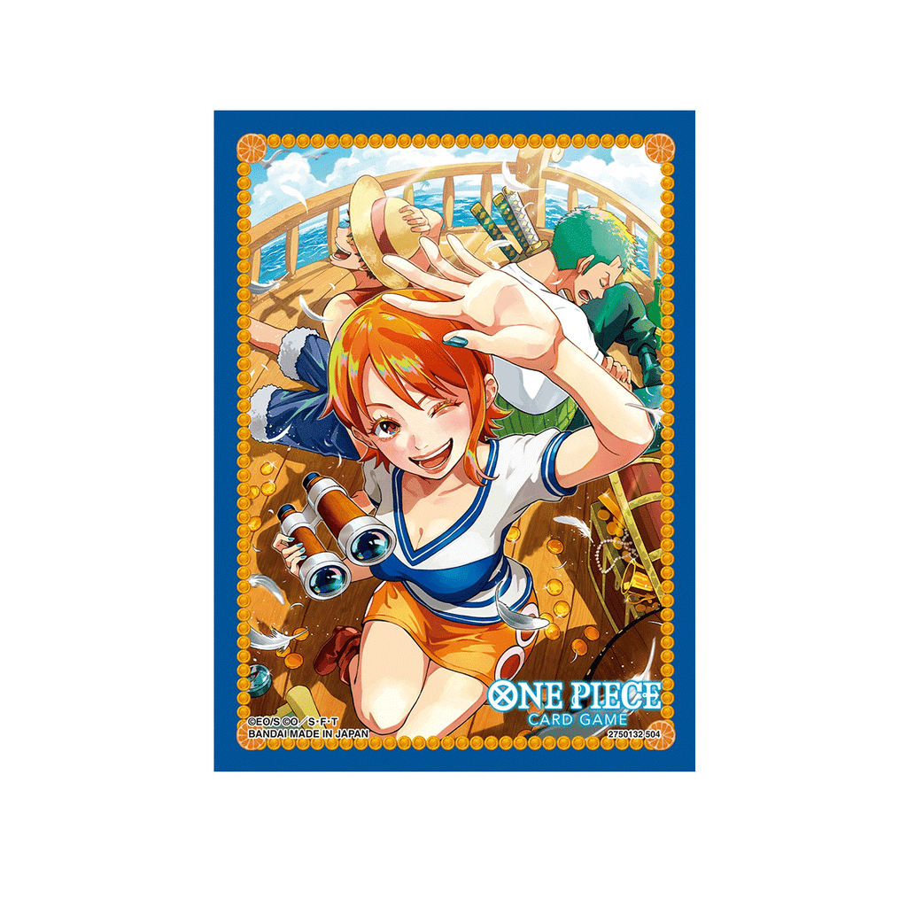 ONE PIECE CARD GAME Official Card Sleeve 8 (Nami) - Inspire Newquay