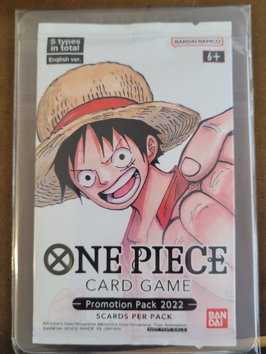 One Piece Card Game - Promotion Pack 2022 SEALED IN CARD HOLDER - Inspire Newquay