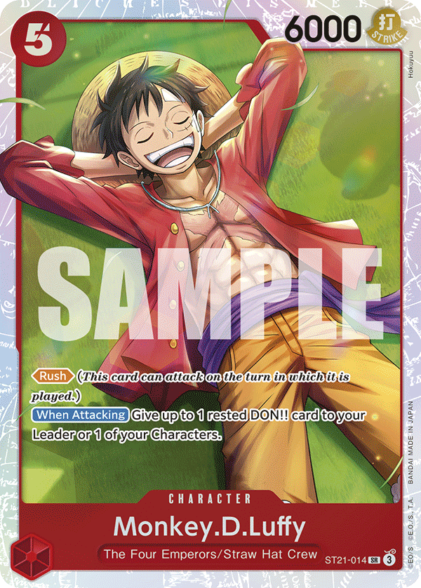 One Piece Card Game: Starter Deck - EX Gear 5 (ST - 21) - Inspire Newquay