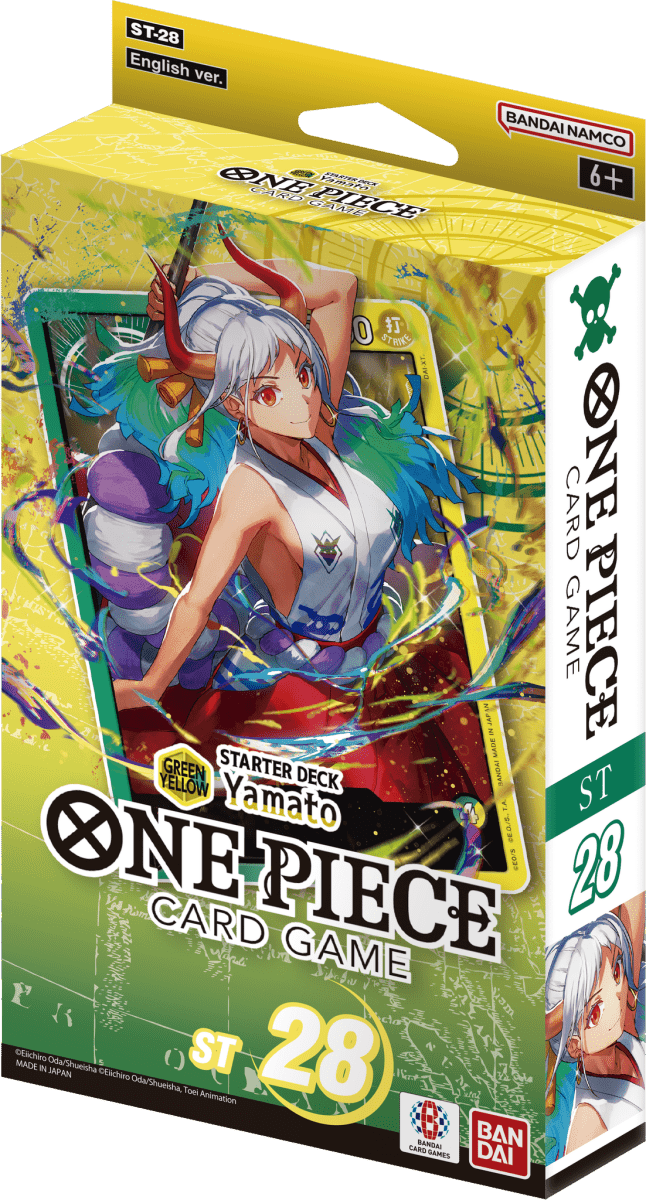 One Piece Card Game: Starter Deck - Green/Yellow Yamato (ST - 28) - Inspire Newquay