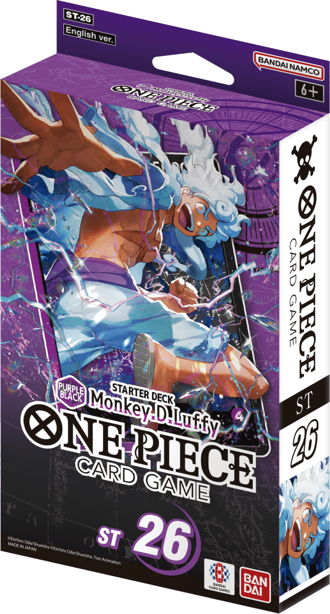 One Piece Card Game: Starter Deck - Purple/Black Monkey D. Luffy (ST - 26) - Inspire Newquay