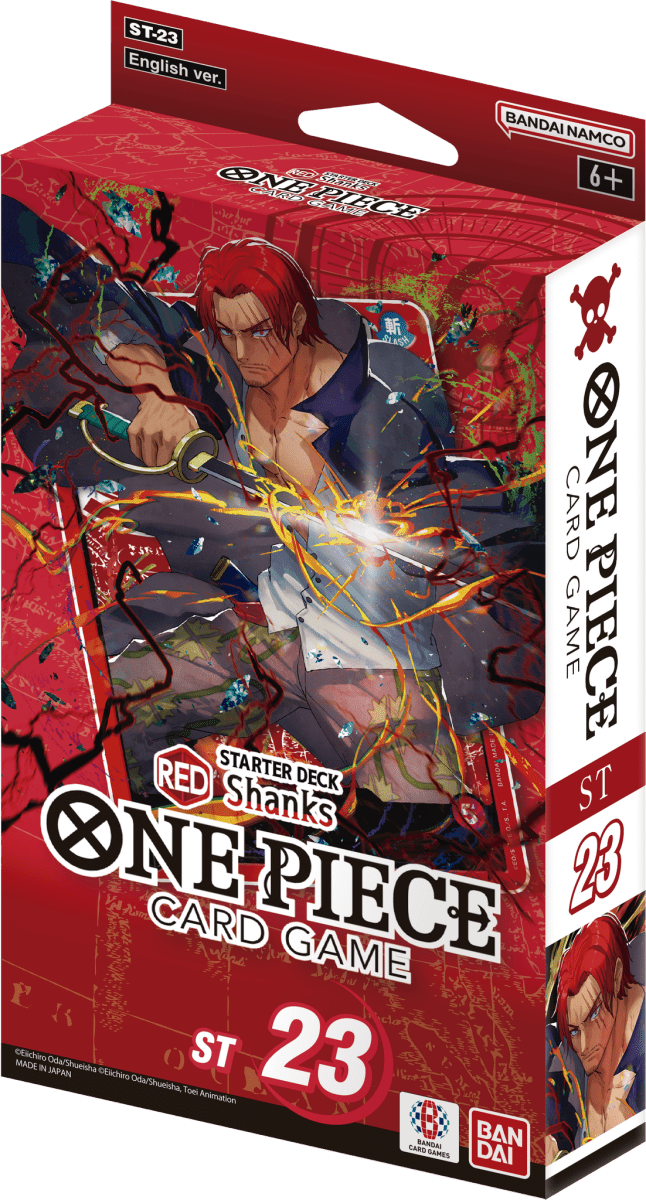 One Piece Card Game: Starter Deck - Red Shanks (ST - 23) - Inspire Newquay