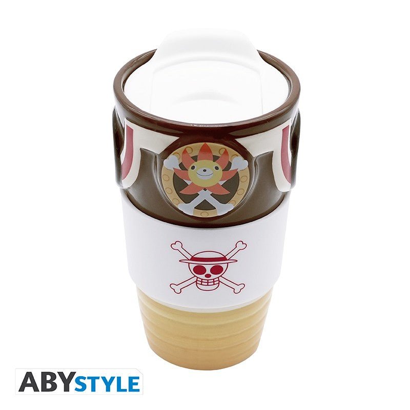 ONE PIECE Ceramic travel mug Thousand Sunny - Inspire Newquay