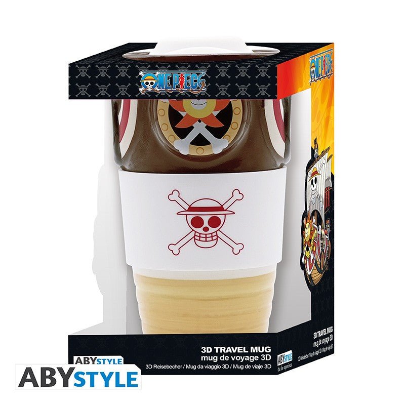 ONE PIECE Ceramic travel mug Thousand Sunny - Inspire Newquay