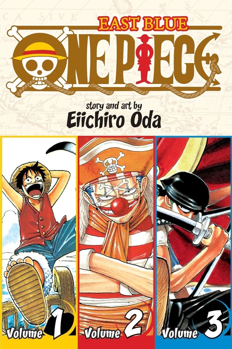 One Piece (Omnibus Edition), Vol. 1: Includes vols. 1, 2 & 3 - Inspire Newquay