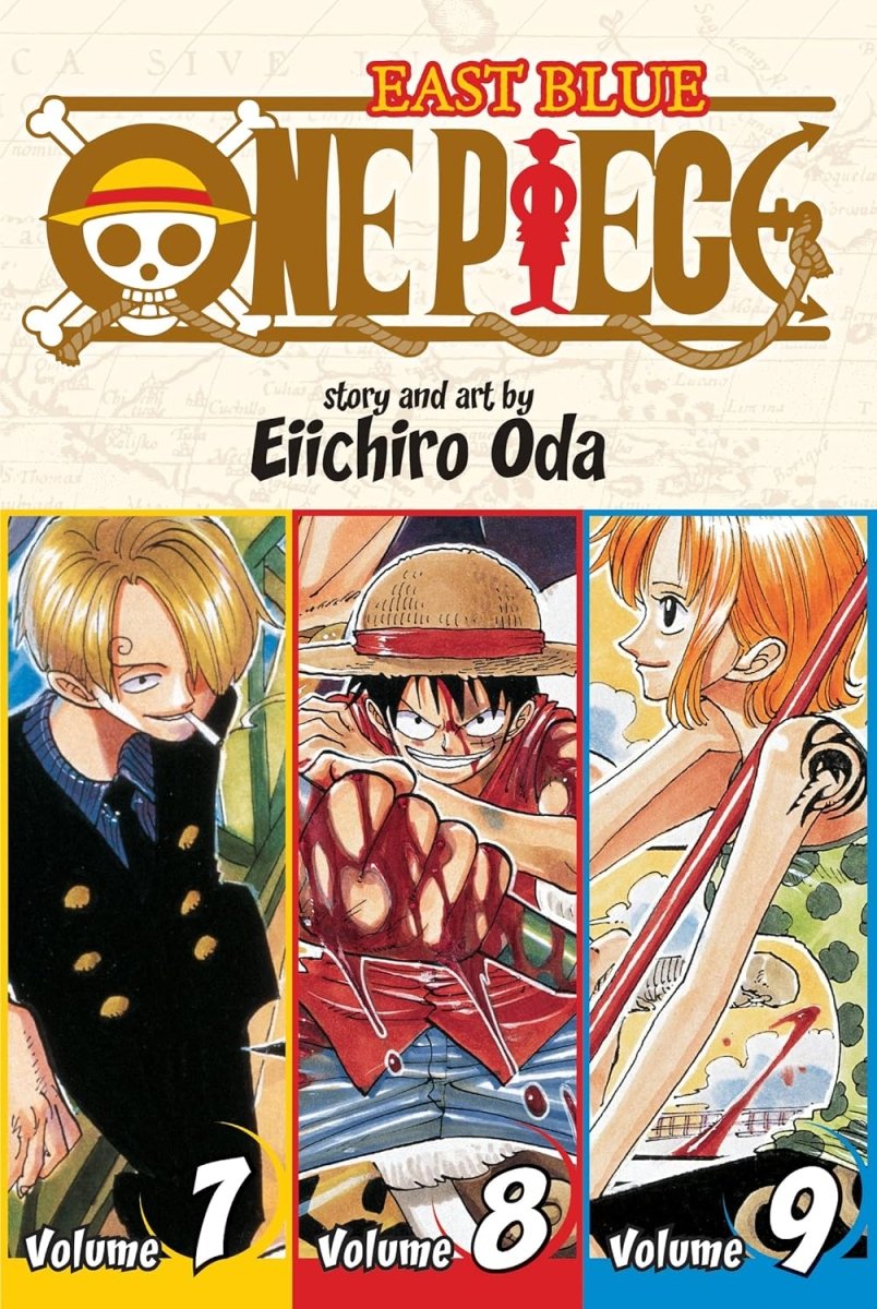 One Piece (Omnibus Edition), Vol. 3: Includes vols. 7, 8 & 9 - Inspire Newquay