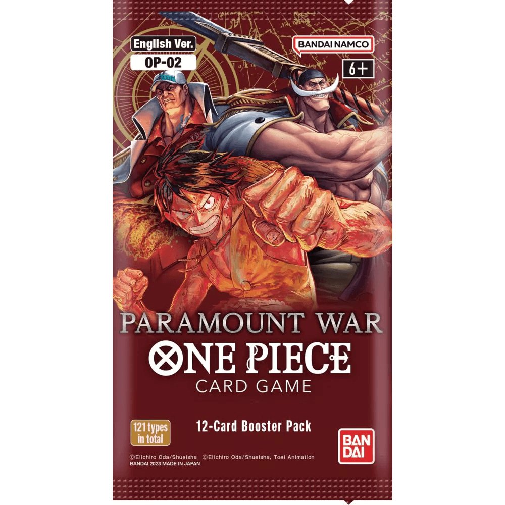 One Piece: Paramount War [OP - 02] Booster Pack (12 Cards) - Inspire Newquay