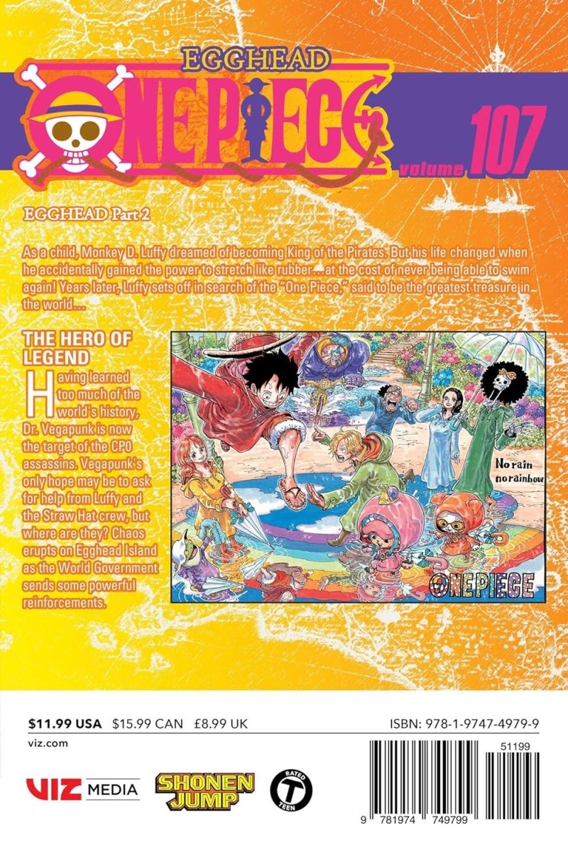 One Piece, Vol. 107 (Volume 107) - Inspire Newquay