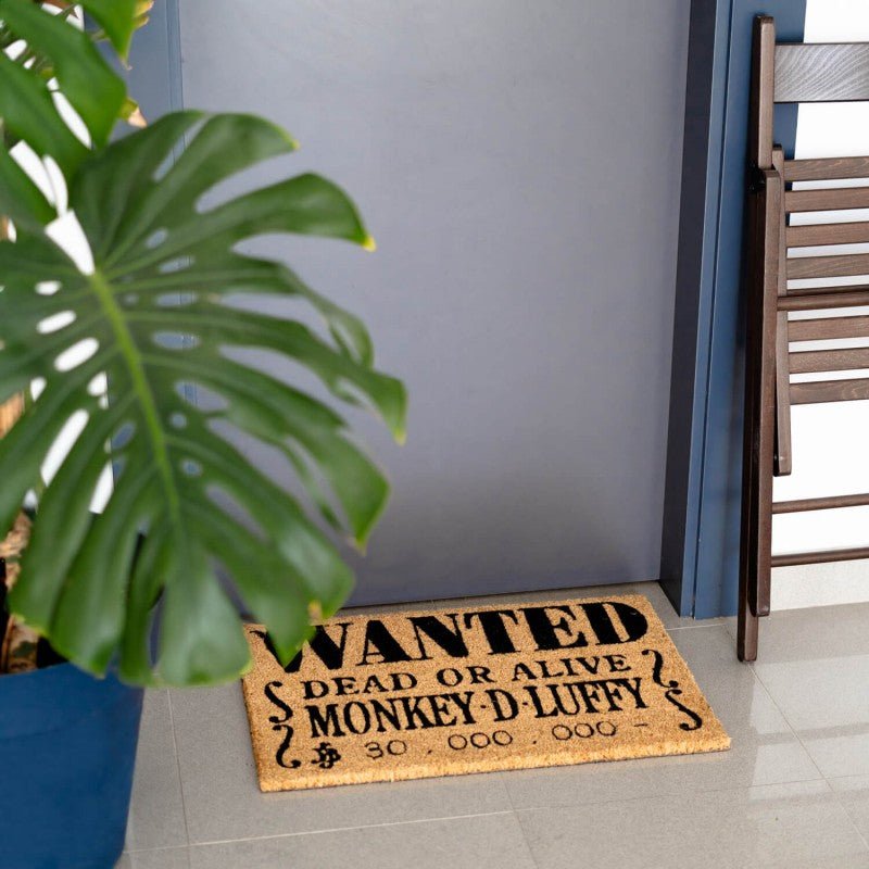 One Piece Wanted Monkey D. Luffy Doormat - Inspire Newquay