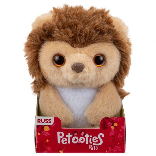 Petooties Pets 4" 10cm Mini Plush Woodland Friends - Uma the Hedgehog - Inspire Newquay