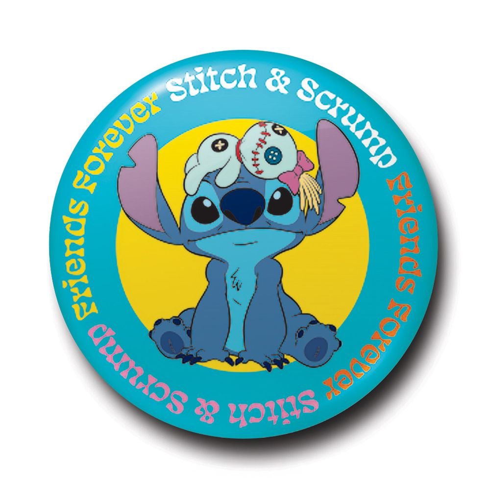 Pin Badge Lilo & Stitch (Stitch & Scrump) - Inspire Newquay