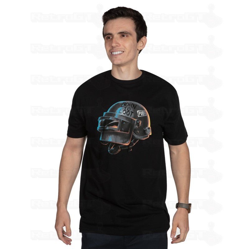 Playerunknown's Battlegrounds (PUBG) Born To Loot Premium T-Shirt Size XXL - Inspire Newquay