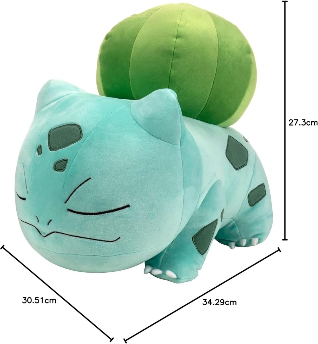 Pokémon 18 - Inch Plush Sleeping Bulbasaur - Inspire Newquay