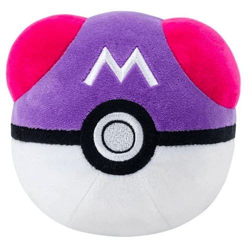 Pokémon 4" Poké Ball Plush Master Ball - Inspire Newquay