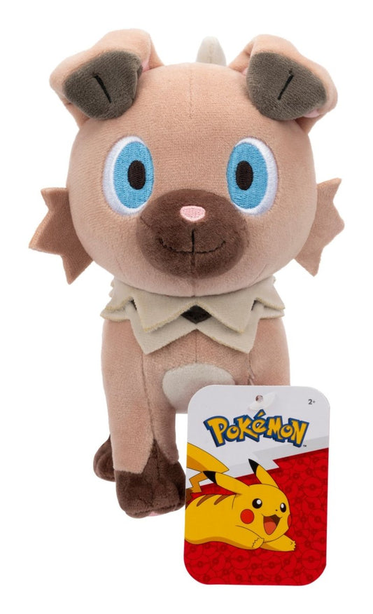 Pokemon 8" Rockruff Plush - Inspire Newquay