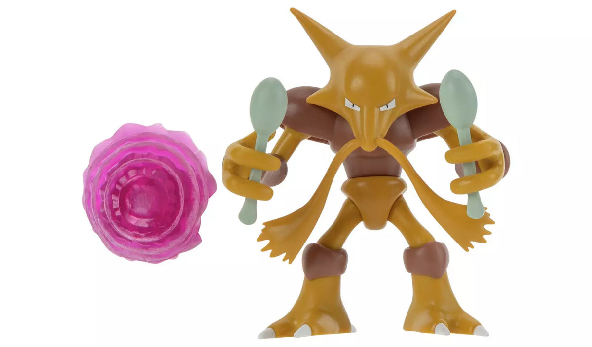 Pokémon Alakazam Battle 4.5" Feature Figure - Inspire Newquay